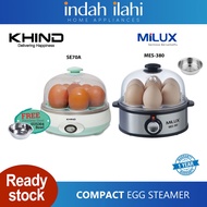 Khind/Milux Pengukus Telur Elektrik Electrical Egg Steamer SE70A MES-380