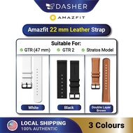 Amazfit Leather Strap for Amazfit GTR 47mm/GTR 2/GTR 2e/Stratos Series (22mm)