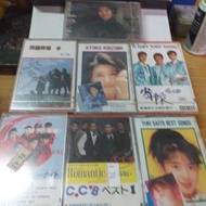 絕版80偶像卡帶錄音帶小泉今日子 齊藤由貴 南野陽子 少年隊 CCB 格子隊 男鬥呼組等分售未拆390-490起有中譯