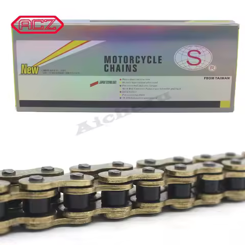 Universal Motorcycle Chain 520 525 530 120L (NO O-RING&X-RING) for Honda Suzuki Yamaha KAWASAKI DUCA