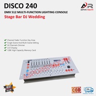 DJ Lighting Disco 240CH DMX 512 Controller Multi-Function Console For Stage Light