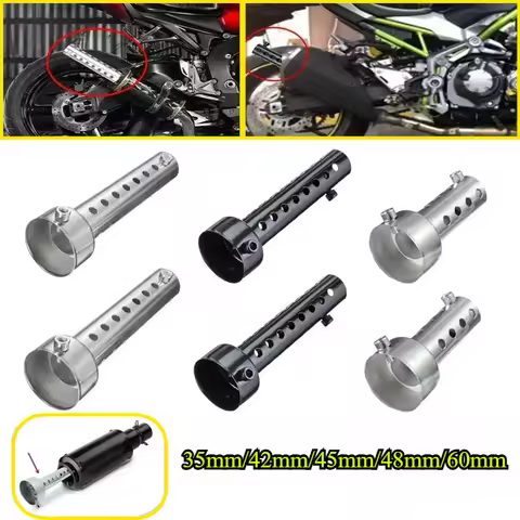 Motorcycle Exhaust DB Killer Universal 35mm 42mm 45mm 48mm 60mm Stainless Steel Insert Baffle
