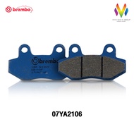 Brembo 07YA2106 ผ้าเบรกหน้า-หลัง CC (เกรดคาร์บอน) สำหรับ TRIUMPH : Bonneville T100 21-23 / Street S