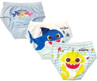 Baby Shark 全棉男童3條裝內褲