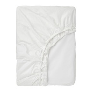 RÖNNVECKMAL 雙人床包, 白色, 150x200 公分