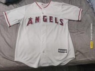(現貨 免運) MLB 洛杉磯 天使隊 ANGELS 主場球衣 罩衫 無背號 大谷翔平 美國製 正版 99成新