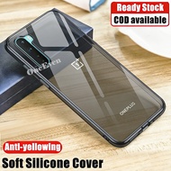 For OnePlus Nord AC2001 AC2003 Soft Translucent Black Silicone Flexible Shockproof TPU Crystal Clear