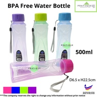 500ml Water Bottle Round BPA Free Premium / Air Botol 500ml BPA Free