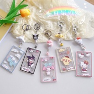 Cartoon Character Retractable Easycard Holder Id Buckle Key Ring Identification Card Easycard.