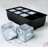 JE.ID Cetakan Es Batu Kristal Kulkas Silicone Bulat Freezer Kotak Viral Dengan Desain Cube Simple Wa