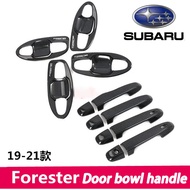 Subaru Door Bowl Handle Stickers 19-21 Forester Door Bowl Handle Stickers Car Door Handle Modification Door Bowl Sticker