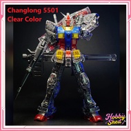 Changlong5501 Clear Color Edition RX-78-2 Ver.2.0 1/144 Model Kit RG5501 Clear Color