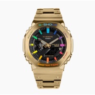GM-B2100 TMJ GOLD RAINBOW STAINLESS STEEL BEZEL PREMIUM COPY 1:1