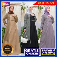 Promo Gamis Nibras NB B17 Gamis terbaru 2021 Gamis Remaja Nibras Gamis