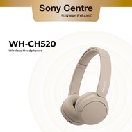 Sony WH-CH520 Wireless Headphones CH520 | 50 Hours Battery | CH520 | Bluetooth Connectivity