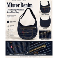 Mister Denim Wabash 13oz, Beige 14oz,Denim 17oz Dan 25oz Shoulder Bag