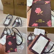 Coach ID Lanyard 證件掛頸卡套