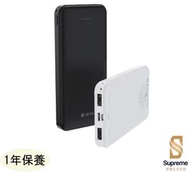 Devia - 快速充電 行動電源 (10000mAh) 白色 6938595354632｜尿袋 充電寶 移動電源 iphone 三星 Sony 手機
