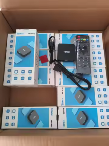 5PCS Tanix TX1 Mini Android 10 Allwinner H313 Smart TV Box 2.4G Wifi 4K HD 1GB 8GB 2GB 16GB