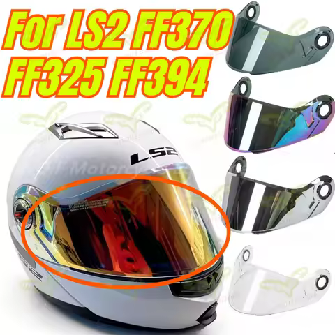Motorcycle helmet lenses LS2 FF370 EASY FF325 FF394 Casco Moto off-road racing motorcycle helmet acc