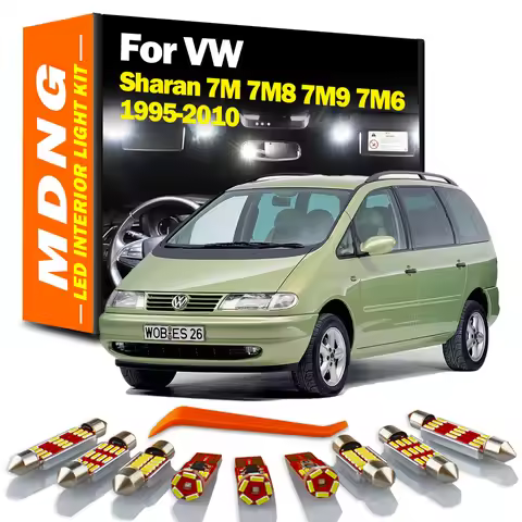 MDNG For Volkswagen VW Sharan 7M 7M8 7M9 7M6 1995-2008 2009 2010 LED Interior Map Dome Reading Light