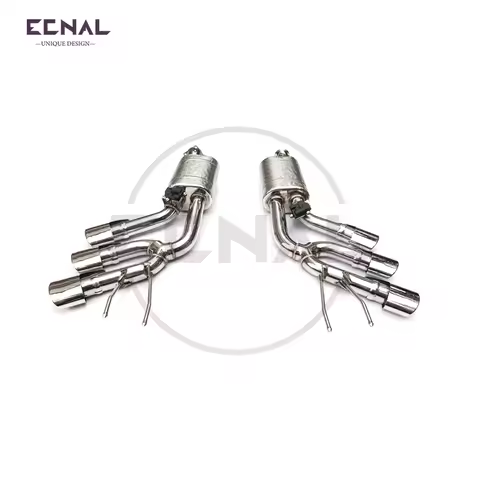 Ecnal Exhaust Valved Axle-back Pipe for Mercedes Benz W463 G500 G550 G63 G65 4.0T 5.5T SS304 Exhaust