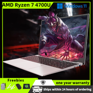 ASUS Laptop AMD Ryzen 7 4700U Gaming Laptop 15.6inch RAM16GB SSD 1TB Play GTA V Support Fingerprint Unlock Windows 11 Free Installation Offic 2 Year Warranty Fast Shipping