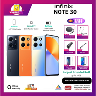 (MYSET) Infinix Note 30 / Note 30 Pro (8+8GB RAM + 256GB ROM) 68W+15W Wireless Charge l 120Hz AMOLED l  HelioG99 | 108MP