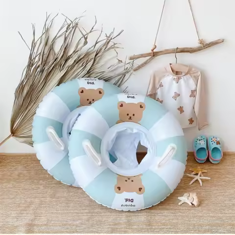 6 Months -3 Years Old Swimming Circle Children's Seat Circle Thickened Baby Boy Girl Baby Lifebuoy I