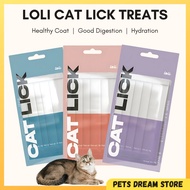 Loli Cat Lick Treats Chicken Cat Treats Fish Oil Salmon Catnip Chicken Goat Milk Healthy Coat Reduce
