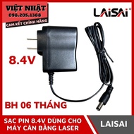 Sạc Laisai 8.4V dành cho máy cân bằng laser 2 tia 5 tia và 12 tia - Sạc pin Laisai chính hãng giá rẻ