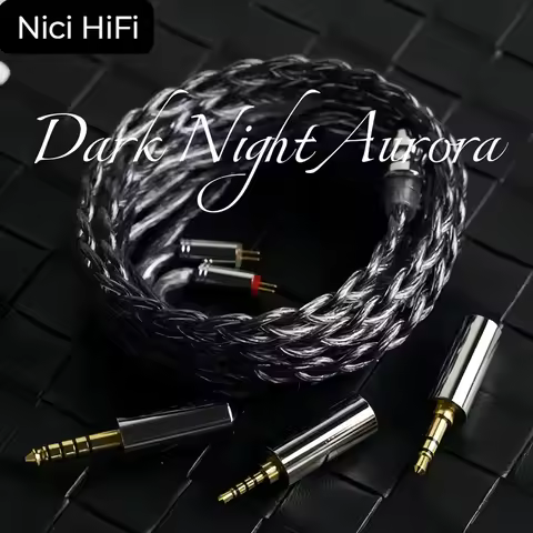 Nici HiFi-33 Modular Upgrade IEM Cable with 3-in-1 Removable Plug/0.78 2pin/mmcx/IE900 to 4.4/3.5/2.