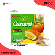 Kfoodind - Lotte Custard Cream Cake Kue Susu Snack Korea 276gr