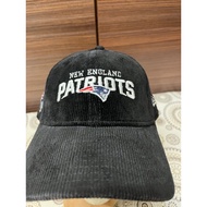 NE 9 Forty Cord SP NE Patriots Black Baseball Cap Strapback Adjustable
