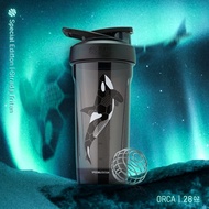 Blender Bottle Special Edition 特別版 Strada Tritan 特別款按壓隨行杯 台灣限定 健身水壺 運動水樽 戶外水樽 健身杯 蛋白粉杯 奶昔杯 乳清蛋白 咖啡杯 環保隨行杯 手搖杯 冰霸杯 減肥代餐搖搖杯 大容量 28oz 828ml 防漏 耐熱 耐冷 輕身 虎鯨 黑色 官方正版 台灣代購 台灣直送