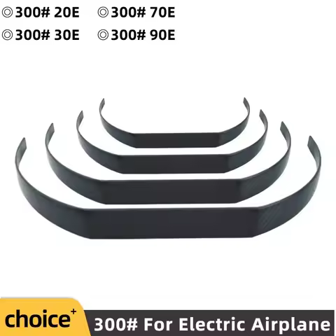 1Pc 3K Strong Extra 300# Carbon Fiber Landing Gear Undercarriage 20E/30E/70E/90E For Electric Fixed-