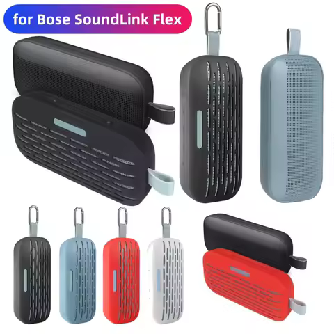 Silicone Cover Case For Bose SoundLink Flex Speaker Waterproof Protective Cover Shockproof Anti Drop