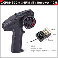 ชุดเครื่องส่งและเครื่องรับสัญญาณ RC DUMBORC X6PM-350ชุด BL3F/X6FG/X6FP/X4FMG 2.4GHZ RC คอนโทรลเลอร์6
