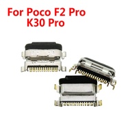 แท่นเสียบชาร์จพอร์ต USB Type C อะไหล่ Xiaomi ปลั๊กคอนเนคเตอร์ F2 Poco Pro Redmi K30 Pro