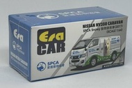 Era Car 1/64 日產 NV350 Caravan 2017 SPCA 救援車 日產 Caravan 壓鑄模型 商用車 ERA CAR Era Car 狗模型車