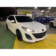 【FB搜尋桃園阿承】馬自達 超人氣MAZDA3頂級跑9萬 2011年 2.0 白色 二手車 中古車