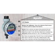 Aqualin Ball Valve Water Timer Garden เครื่องตั้งเวลารดน้ำต้นไม้อัตโนมัติ