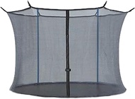 Round Trampoline With 12FT 8-pole Replacement Safety Net For Trampoline Protective Net