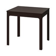 EKEDALEN 延伸桌, 深棕色, 80/120x70 公分