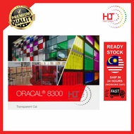 (Ready stock at Malaysia) ORACAL 8300 Transparent Color Sticker Vinyl 4 Ft (Width) x 1 Ft (Length) *