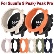 TPU Soft Shell Screen Protector Frame Case For Suunto 9 Peak Suunto9 Peak Pro Sport Smart Watch Protective Bumper Cover