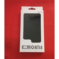 EXMOBILE CHAT PRO/CHAT3/CHAT3+ Tempered Glass / Flipcase