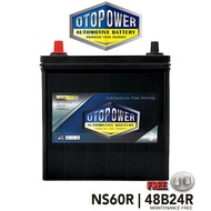 OTOPOWER NS60R 48B24R/ 48B24RS/ 50B24R (Bateri Kereta Kering)  For Proton Saga Baru, Wira, Iriz, Sat