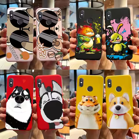 For Xiaomi Redmi Note 5 Pro Cute Cartoon Cover For Xiaomi Redmi Note 5 Soft Silicone Case For Xiaomi