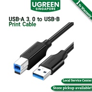 UGREEN USB 3.0 Printer Cable Scanner A Male to B Male 2m USB 3.0 AM To BM Data Cable